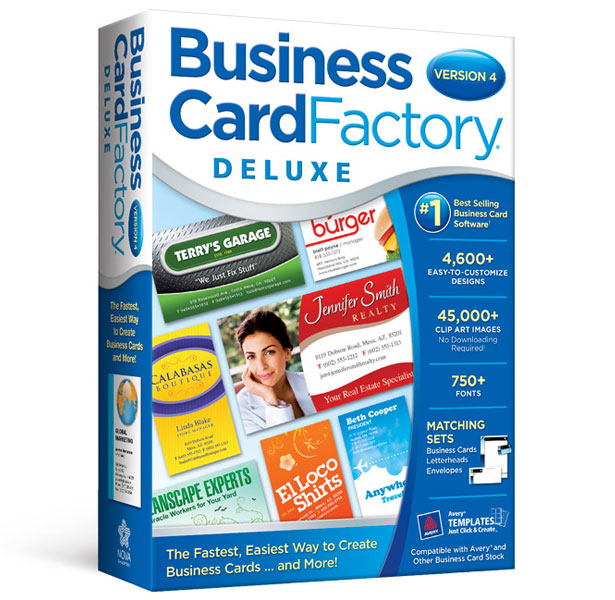 Business Card Factory Deluxe 4.0