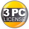 3 PC License