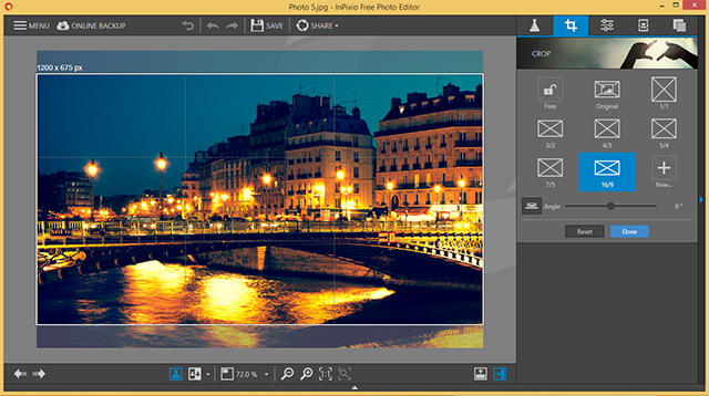 Create beautiful photos - with 1 click!