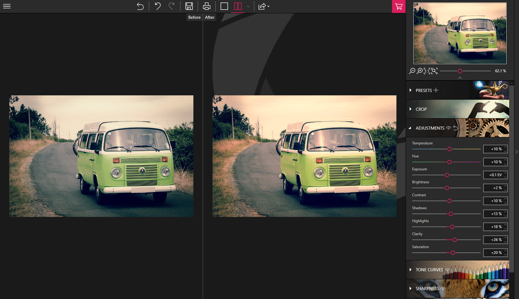 Improve the sharpness of your photos