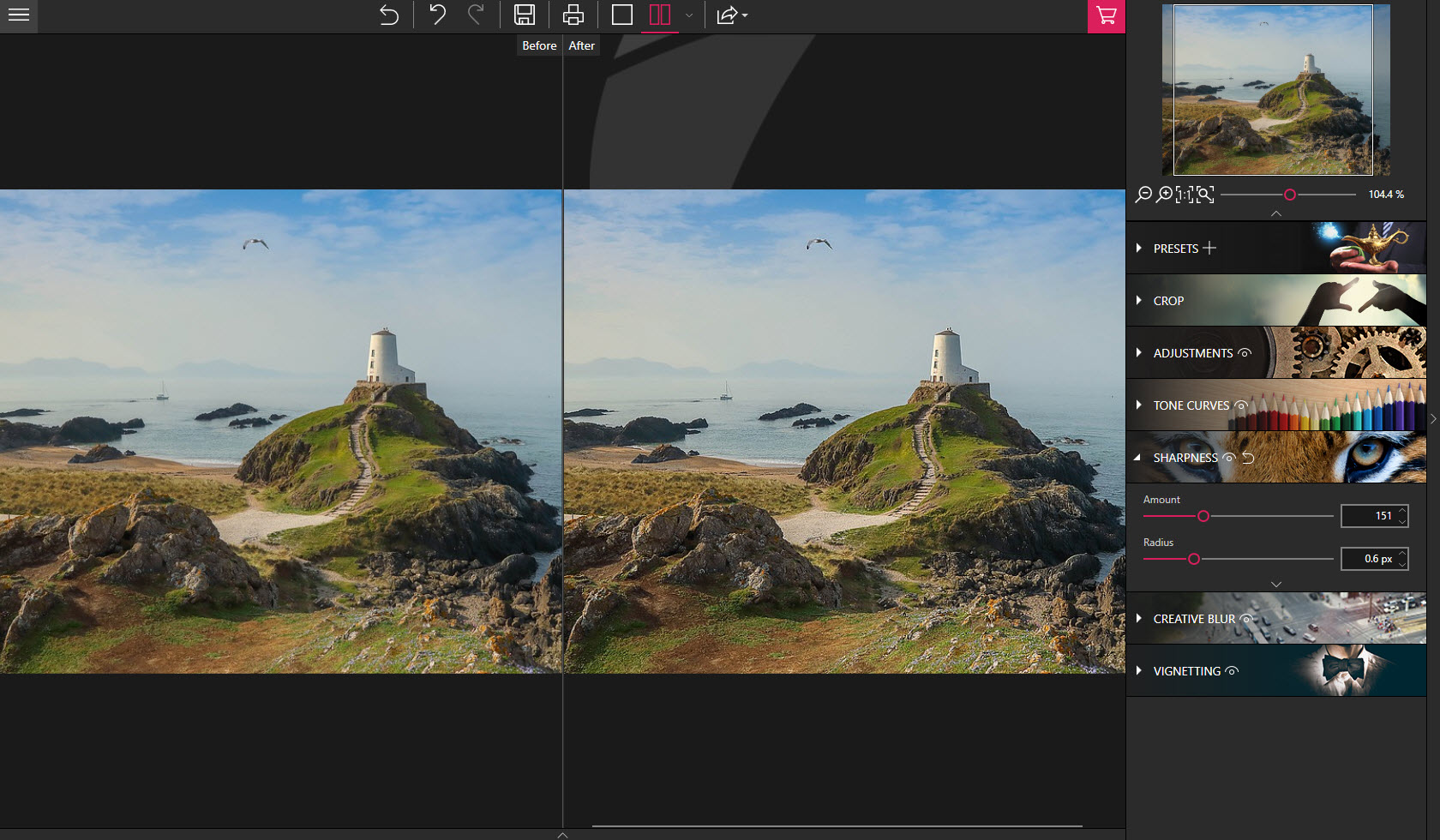 Improve the sharpness of your photos